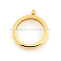 Free Sample fashion coin locket gold jewellery, new design gold pendant